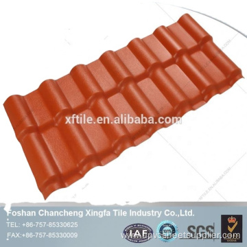 Plastic Ridge Tee Tile For Roofing Cover Waterproof